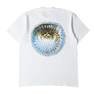 シュプリーム(Supreme)のSupreme シュプリーム Tシャツ サイズ:M 23SS ハリセンボン グラフィック クルーネック 半袖Tシャツ Blowfish Tee ホワイト 白 トップス カットソー【メンズ】【中古】(Tシャツ/カットソー(半袖/袖なし))