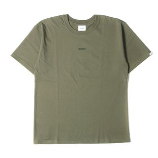 ダブルタップス(W)taps)のWTAPS ダブルタップス Tシャツ サイズ:M 20SS GPSロゴ クルーネック 半袖Tシャツ オリーブドラブ トップス カットソー【メンズ】【中古】(Tシャツ/カットソー(半袖/袖なし))