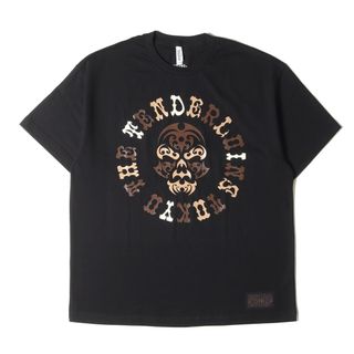 テンダーロイン(TENDERLOIN)の新品同様 TENDERLOIN テンダーロイン Tシャツ サイズ:XL 22SS ボルネオスカル クルーネック 半袖Tシャツ TEE BS ブラック 黒 トップス カットソー【メンズ】【中古】(Tシャツ/カットソー(半袖/袖なし))