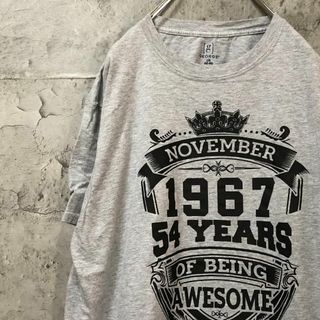 Best 55 Years Being 王冠 アメリカ輸入 オーバー Tシャツ(Tシャツ/カットソー(半袖/袖なし))