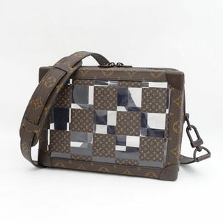 LOUIS VUITTON / ルイヴィトン ◆モノグラムチェス スリム･ソフトトランク ショルダーバッグ 2022秋冬ショー 品薄 限定 レア M20871 【バッグ/バック/BAG/鞄/カバン】 ブランド【中古】 [0220488696](ショルダーバッグ)