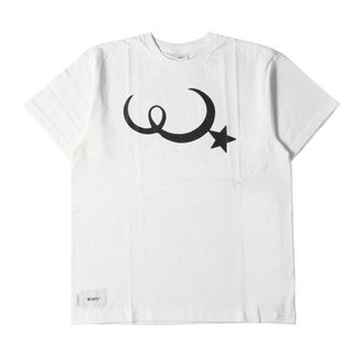 ダブルタップス(W)taps)の新品 WTAPS ダブルタップス Tシャツ サイズ:S 22SS ムーン スター クルーネック 半袖Tシャツ MOON&STAR ホワイト 白 トップス カットソー【メンズ】(Tシャツ/カットソー(半袖/袖なし))