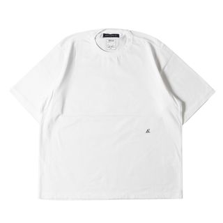 マディソンブルー(MADISONBLUE)の美品 MADISONBLUE マディソンブルー Tシャツ サイズ:1 Ron Herman 別注 オーバーサイズ クルーネック 半袖Tシャツ ビッグシルエット ホワイト 白 日本製 コラボ トップス カットソー【メンズ】【中古】(Tシャツ/カットソー(半袖/袖なし))