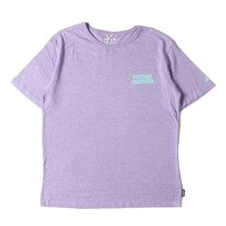 スタンダードカリフォルニア(STANDARD CALIFORNIA)の新品 STANDARD CALIFORNIA スタンダードカリフォルニア Tシャツ サイズ:XL 21SS GO HEMP ロゴ ヘンプコットン クルーネック 半袖Tシャツ GO HEMP × SD DEAD LOGO T パープル トップス カットソー【メンズ】(Tシャツ/カットソー(半袖/袖なし))