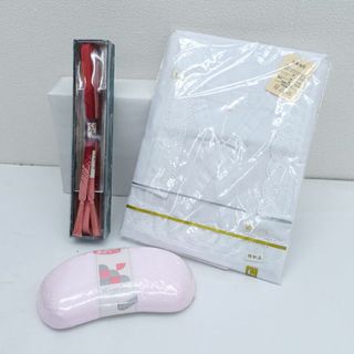 ◆【雑貨】組紐 帯まくら 襦袢(Lサイズ) 3点セット 生活雑貨【未使用】 [0220489056](着物)