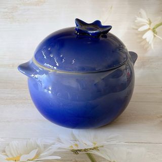 ルクルーゼ(LE CREUSET)の♡ルクルーゼ　ブルーベリー　キャセロール　ココット　キャニスター  保存容器(食器)