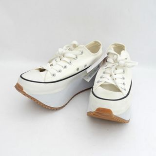 コンバース(CONVERSE)のCONVERSE / コンバース ◆オールスター/チャンキーボート/ホワイト/24cm/タグ付き/舟形厚底 1SD065 【レディース/ガールズ/LADY/女性/婦人】【靴/クツ/シューズ/SHOES】 【未使用】 [0220489414](スニーカー)