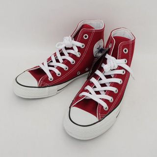 コンバース(CONVERSE)のCONVERSE / コンバース ◆スニーカー/オールスター100 カラーズハイ/レッド/24cm 1CK559 【レディース/ガールズ/LADY/女性/婦人】【靴/クツ/シューズ/SHOES】 レディースファッション【未使用】 [0220489415](スニーカー)