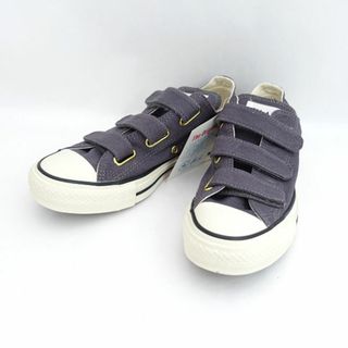 コンバース(CONVERSE)のCONVERSE / コンバース ◆スニーカー/オールスター/ベルクロ/グレー/24cm/タグ付き 1SC514 【レディース/ガールズ/LADY/女性/婦人】【靴/クツ/シューズ/SHOES】 レディースファッション【未使用】 [0220489416](スニーカー)