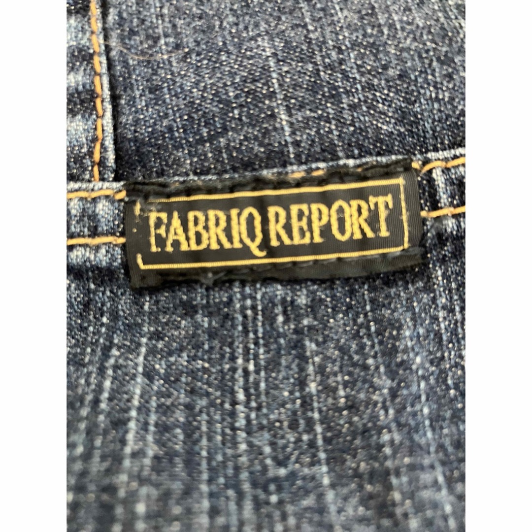 FABRIQ REPORT(ファブリックレポート)のファブリック レポート　日本製デニムショートパンツ キッズ/ベビー/マタニティのキッズ服男の子用(90cm~)(パンツ/スパッツ)の商品写真