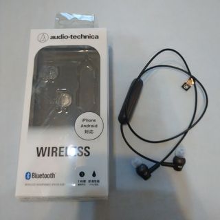 オーディオテクニカ(audio-technica)のaudio-technica Bluetooth ワイヤレスイヤホン ATH-…(ヘッドフォン/イヤフォン)