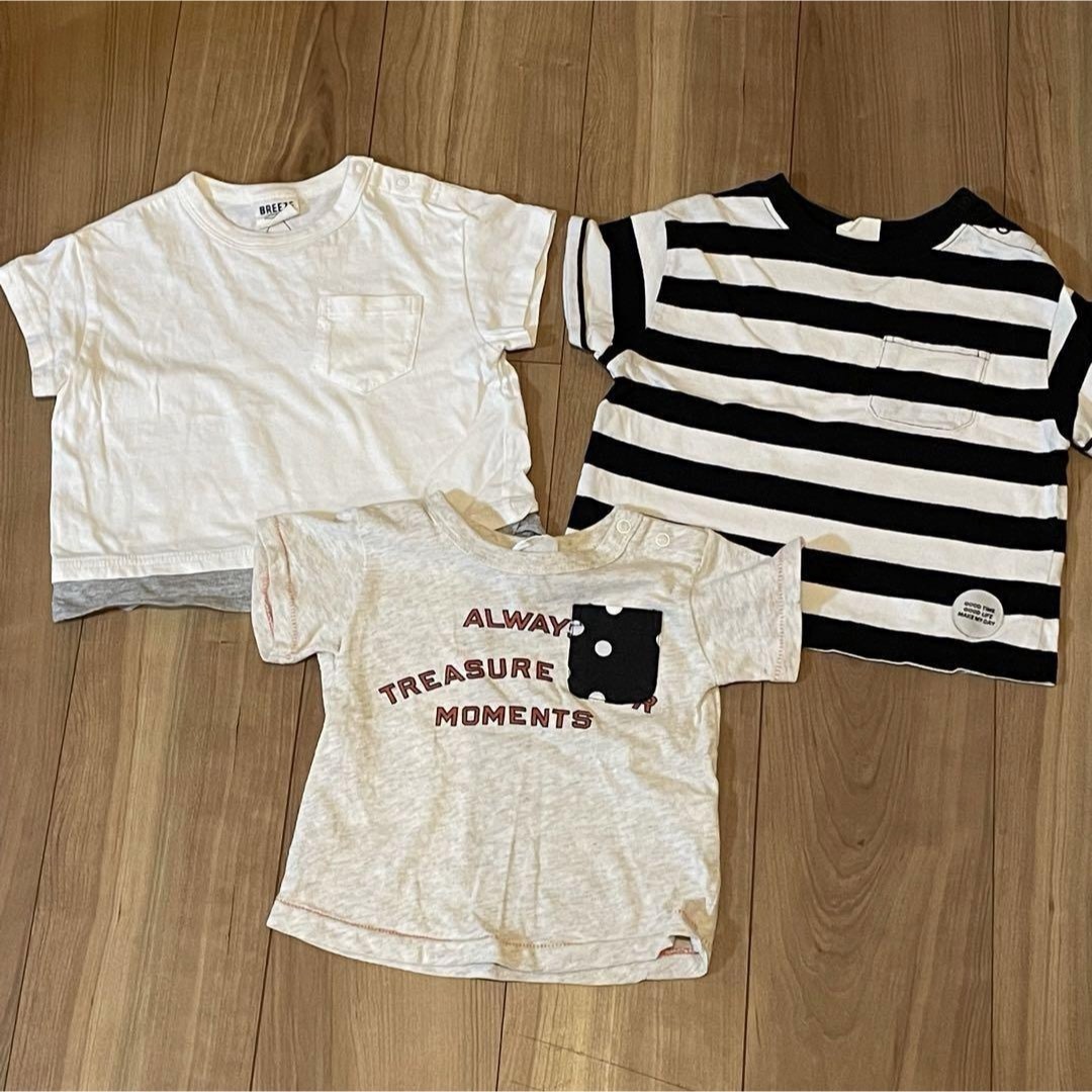 BREEZE(ブリーズ)の5点セット ブリーズ GAP グレードスコープ Tシャツ まとめ キッズ/ベビー/マタニティのベビー服(~85cm)(Ｔシャツ)の商品写真