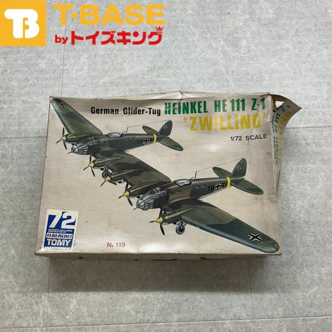 TOMY トミー ITALERI イタレリ/1/72/ HEINKEL HE111 Z-1 ZWILLING  ドイツ軍 プラモデル エンタメ/ホビーのおもちゃ/ぬいぐるみ(模型/プラモデル)の商品写真