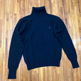 ポロラルフローレン(POLO RALPH LAUREN)のラルフローレン　タートルネックニット　ブラック(ニット/セーター)