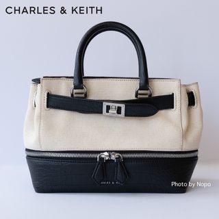 Charles and Keith - CHARLES&KEITH 2WAY ストラクチャードバッグ チャールズ&キース