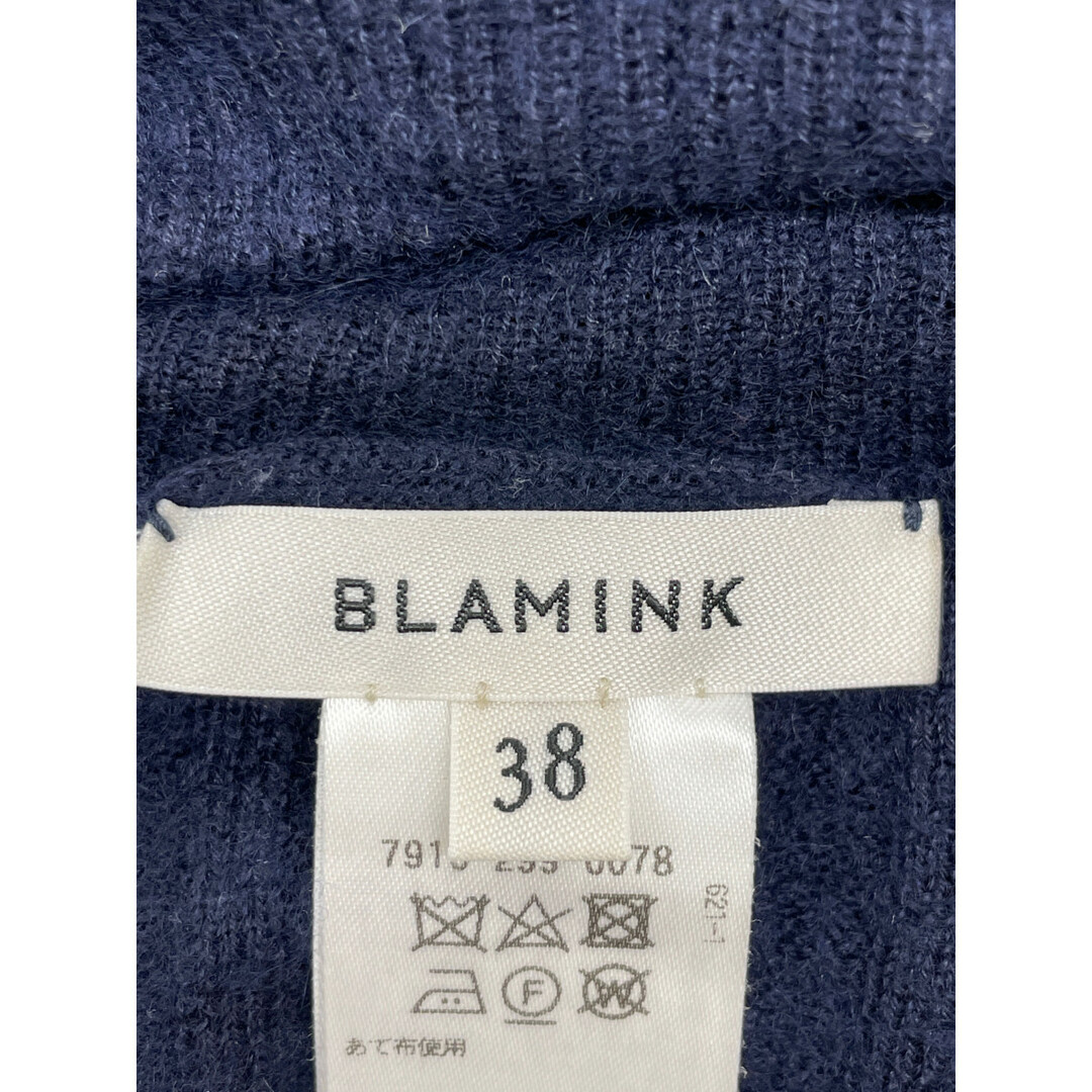 BLAMINK(ブラミンク)のブラミンク ﾈｲﾋﾞｰ 7913-299-0078 ｶｼﾐﾔ･ｼﾙｸ ﾀｰﾄﾙﾈｯｸﾆｯﾄ 38 レディースのレッグウェア(タイツ/ストッキング)の商品写真