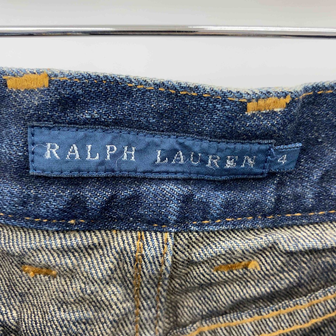 Ralph Lauren(ラルフローレン)のRALPH LAUREN ラルフローレン デニム　タイトレディース ひざ丈スカート　サイズ4 レディースのスカート(ひざ丈スカート)の商品写真