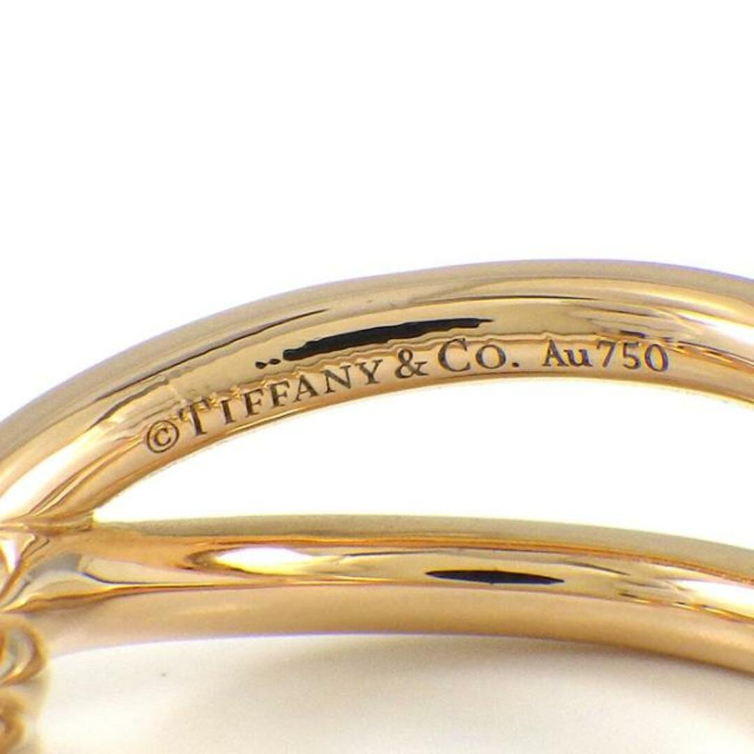 Tiffany & Co.(ティファニー)のティファニー Tiffany & Co. リング ノット ダブル ロウ 70153599 K18PG 16号 【中古】 レディースのアクセサリー(リング(指輪))の商品写真