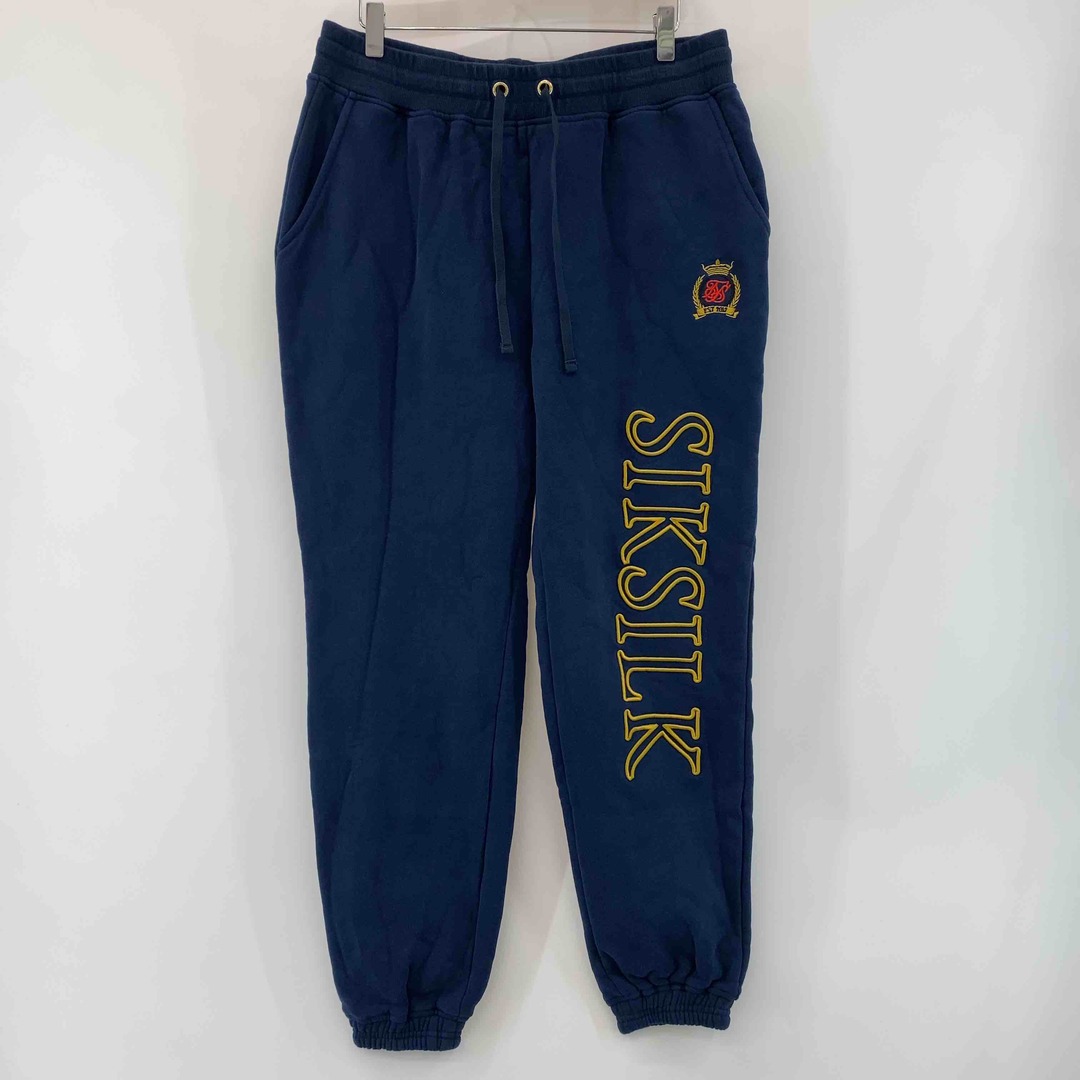 SikSilk シックシルク　紺　ネイビー　カジュアル　裾ゴム絞り　 メンズ その他パンツ メンズのパンツ(その他)の商品写真