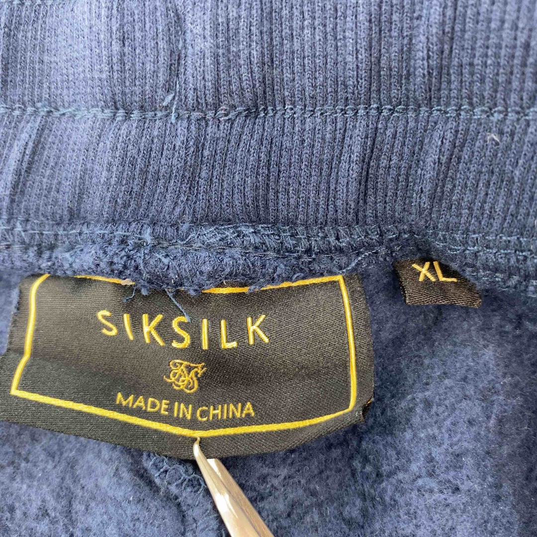 SikSilk シックシルク　紺　ネイビー　カジュアル　裾ゴム絞り　 メンズ その他パンツ メンズのパンツ(その他)の商品写真
