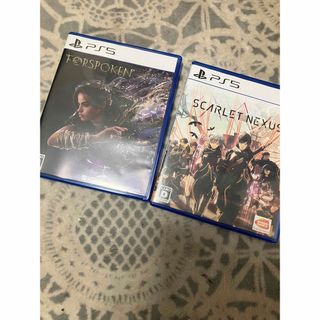 プレイステーション(PlayStation)のPS5 ソフト2枚　FORSPOKEN SCARLET NEXUS セット(家庭用ゲームソフト)