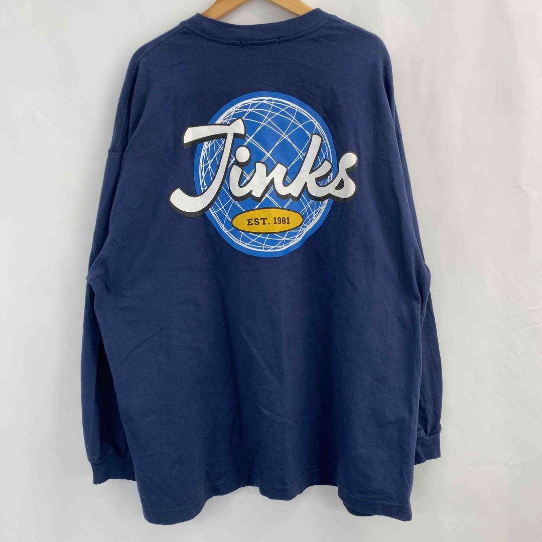 kutir クティール メンズ Tシャツ（長袖）紺色 tk メンズのトップス(Tシャツ/カットソー(七分/長袖))の商品写真
