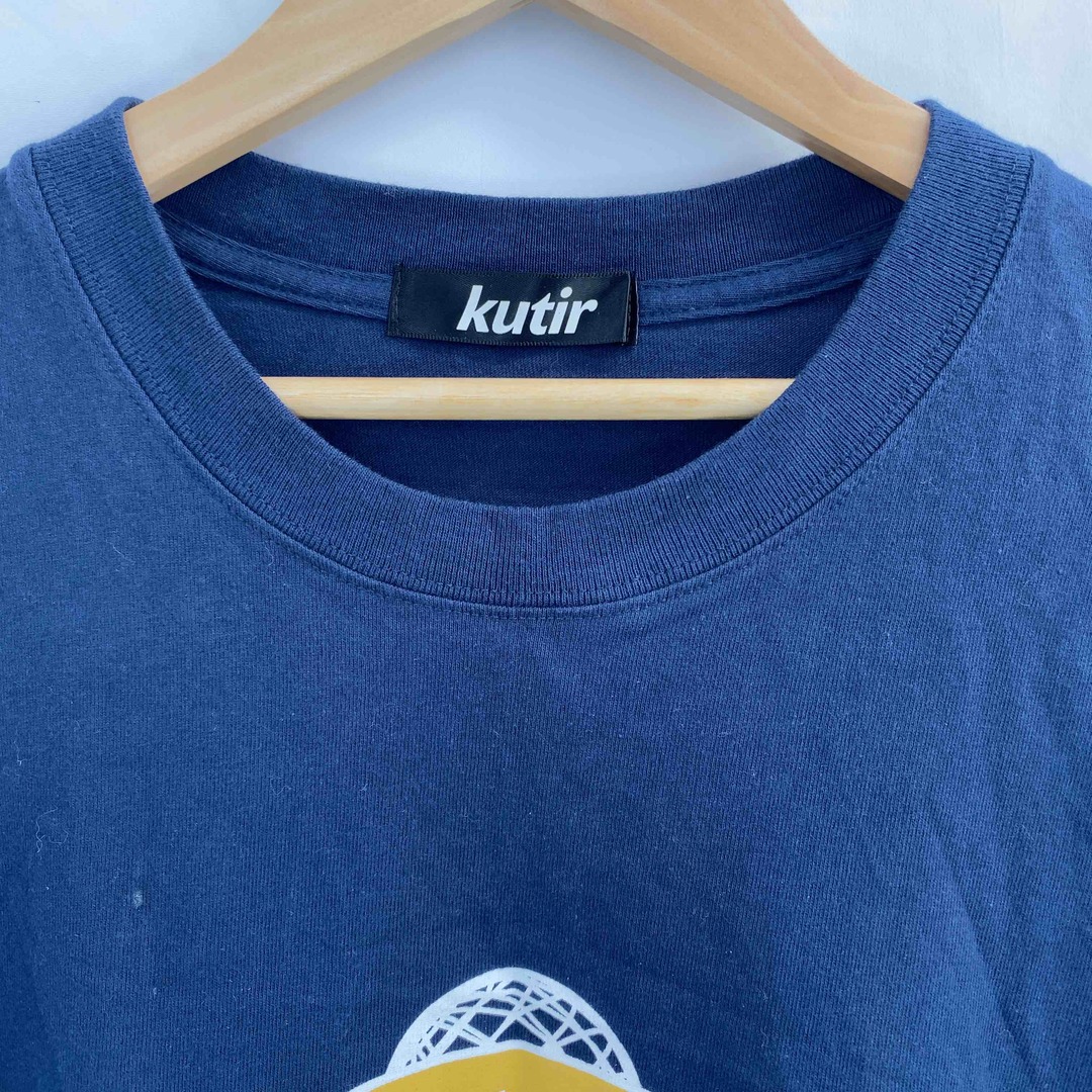 kutir クティール メンズ Tシャツ（長袖）紺色 tk メンズのトップス(Tシャツ/カットソー(七分/長袖))の商品写真