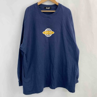 kutir クティール メンズ Tシャツ（長袖）紺色 tk(Tシャツ/カットソー(七分/長袖))