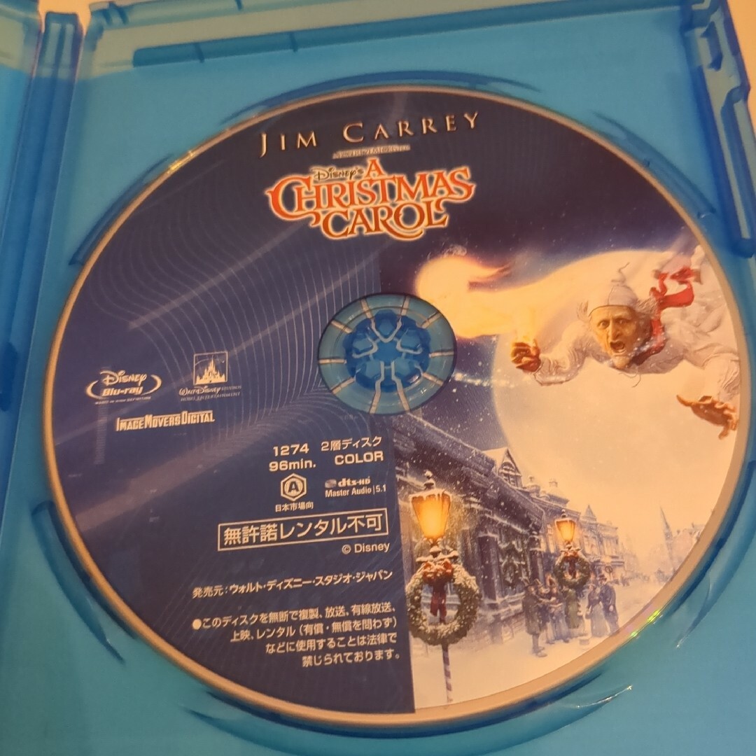 Disney(ディズニー)のクリスマスキャロル エンタメ/ホビーのDVD/ブルーレイ(外国映画)の商品写真