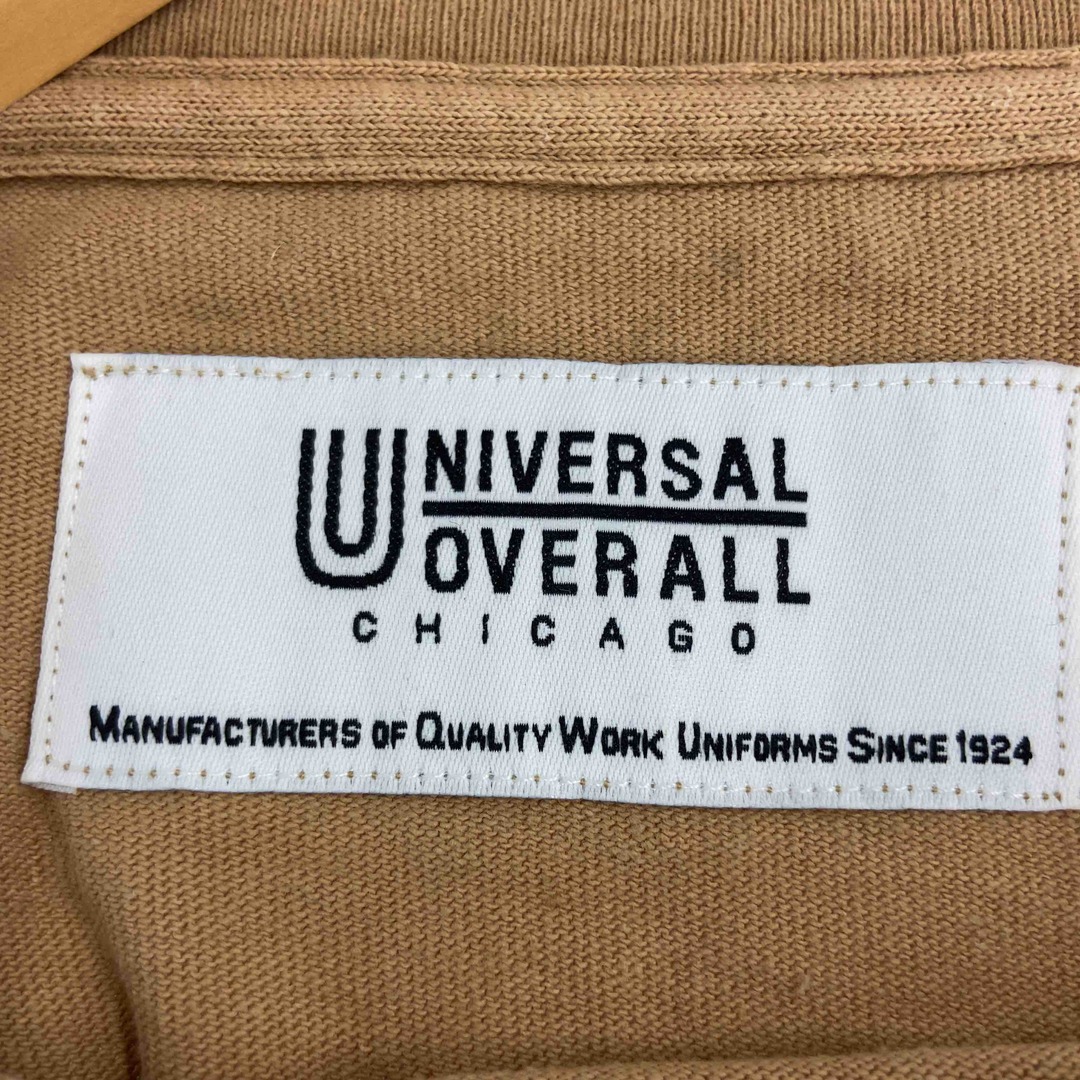 UNIVERSAL OVERALL(ユニバーサルオーバーオール)のUNIVERSAL OVERALL ユニバーサルオーバーオール レンガ　テラコッタ　レディース Tシャツ（半袖） レディースのトップス(シャツ/ブラウス(半袖/袖なし))の商品写真