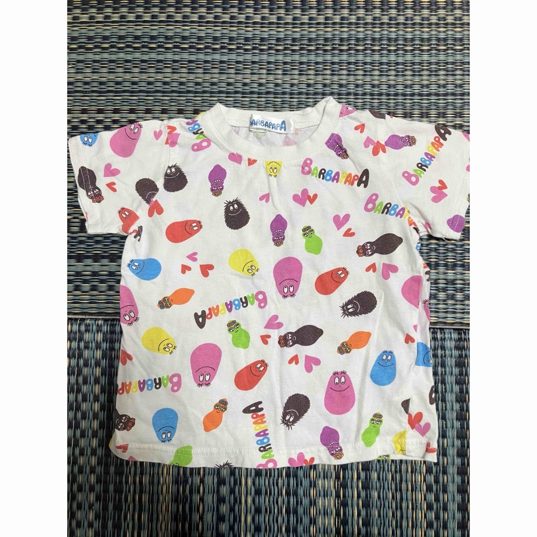 バーバパパ　キッズ　半袖Tシャツ　95cm キッズ/ベビー/マタニティのキッズ服女の子用(90cm~)(Tシャツ/カットソー)の商品写真