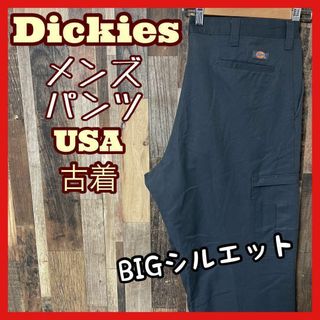 ディッキーズ(Dickies)のディッキーズ ワーク グレー メンズ 40 2XL パンツ USA古着 90s(ワークパンツ/カーゴパンツ)