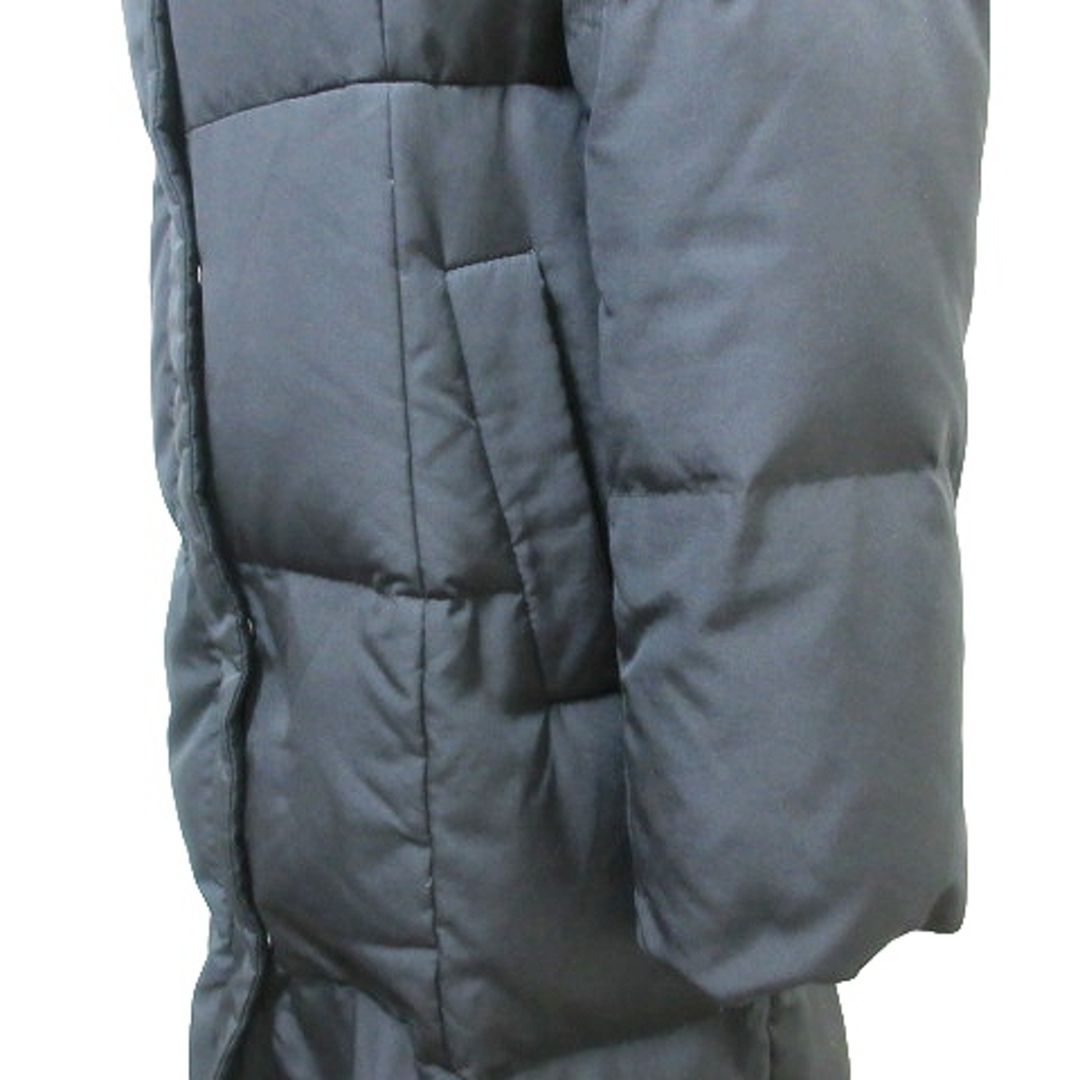 M-premier(エムプルミエ)のエムプルミエ リモンタナイロン ダウンコート ロング 38 黒 IBO53 レディースのジャケット/アウター(ダウンコート)の商品写真