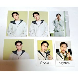 Seventeen　FOLLOWAGAIN トレカ　バーノン　インスタントフォト(アイドルグッズ)