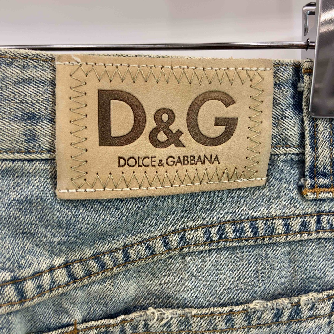 D&G(ディーアンドジー)のD&G ディーアンドジー ドルガバ　デニム　イタリア製　レディース ミニスカート レディースのスカート(ミニスカート)の商品写真