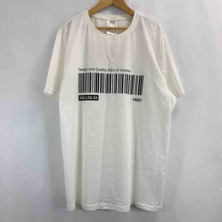 ikea  メンズ Tシャツ（半袖）ホワイト tk