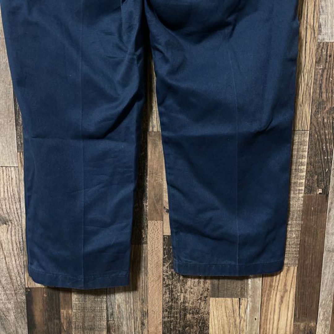 Dickies(ディッキーズ)のディッキーズ ワーク ネイビー ロゴ 40 2XL パンツ メンズ 古着 90s メンズのパンツ(ワークパンツ/カーゴパンツ)の商品写真