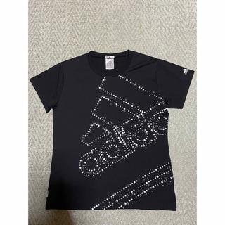 アディダス(adidas)のアディダス　Tシャツ　黒(Tシャツ(半袖/袖なし))