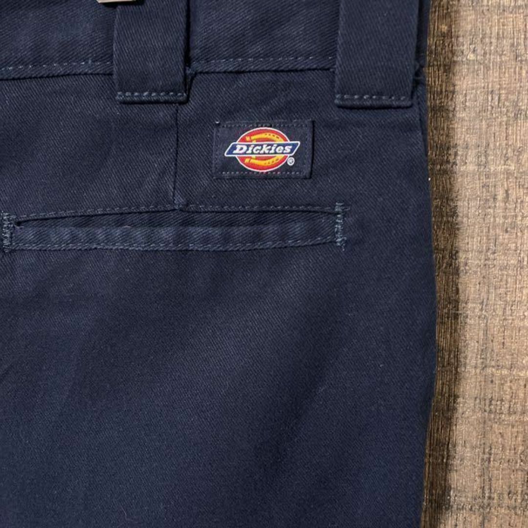 Dickies(ディッキーズ)のディッキーズ ロゴ 40 ワーク パンツ 2XL メンズ ネイビー 古着 90s メンズのパンツ(ワークパンツ/カーゴパンツ)の商品写真