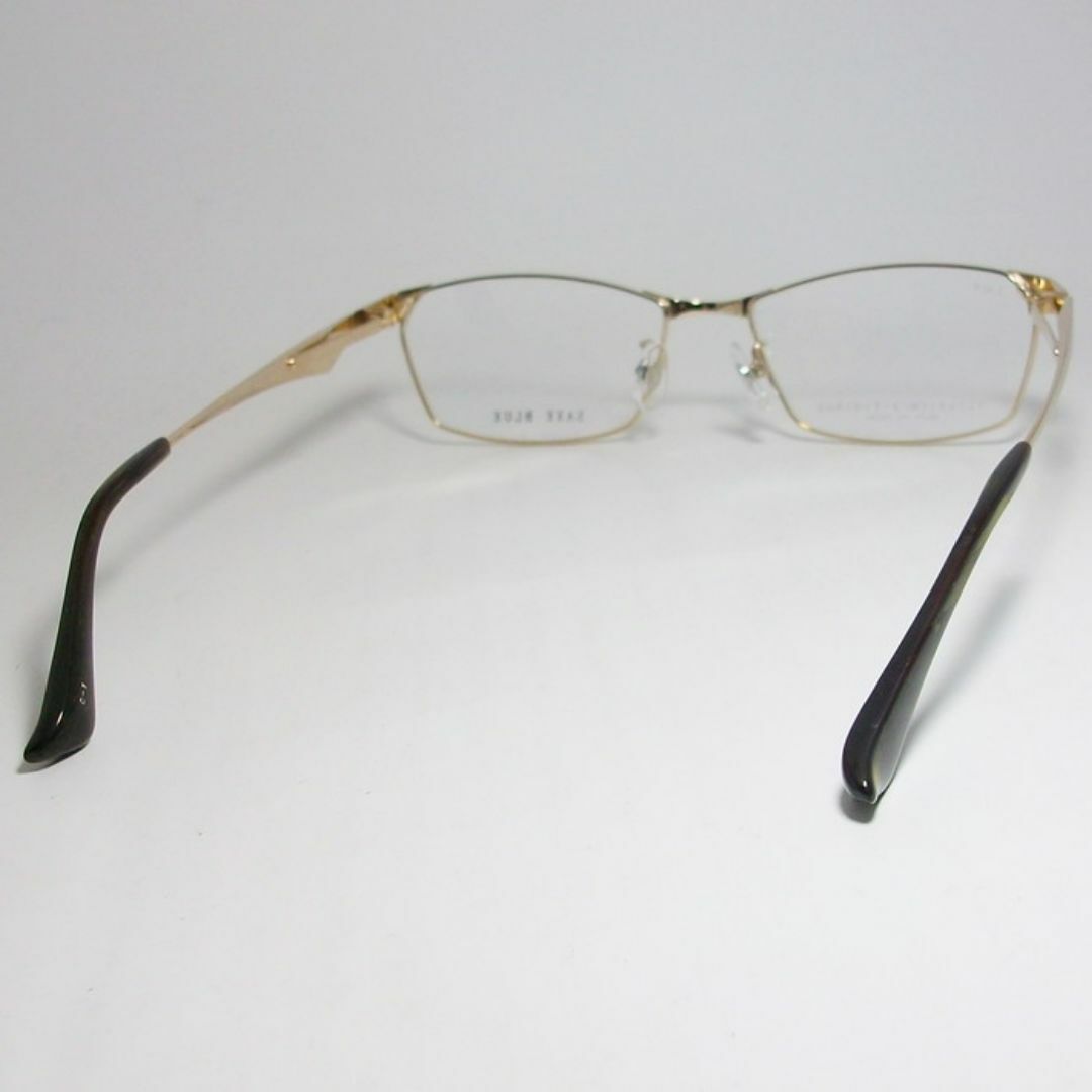 SB7128-1-55 SAXE BLUE ザックスブルー メガネ フレーム メンズのファッション小物(サングラス/メガネ)の商品写真