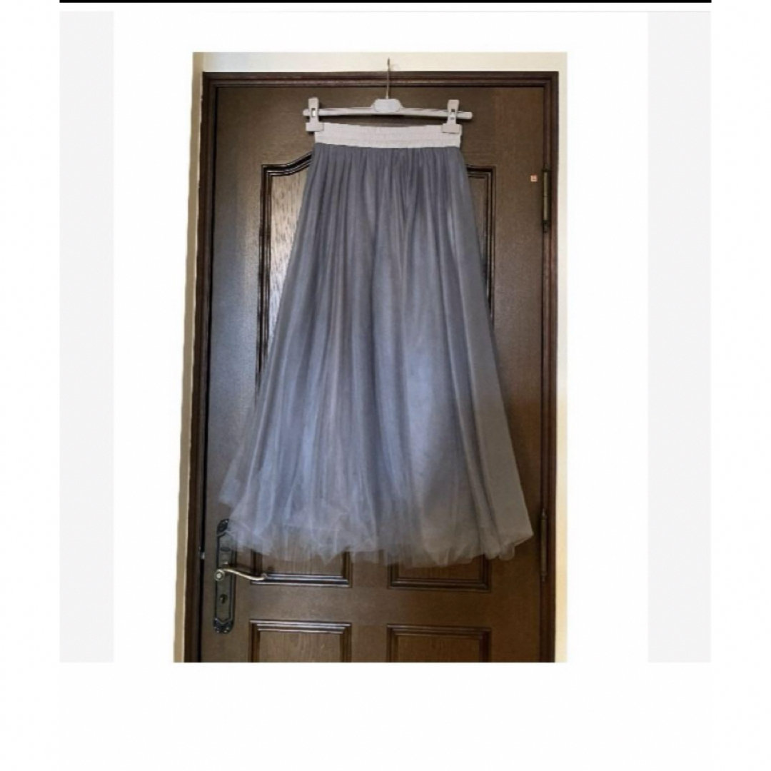 BRUNELLO CUCINELLI(ブルネロクチネリ)の【タグ付き】FABIANA FILIPPIファビアナフィリッピ　チュールスカート レディースのスカート(ロングスカート)の商品写真