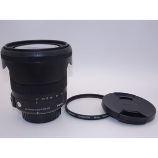 【外観特上級】SIGMA ズームレンズ Contemporary 17-70mm F2.8-4 DC MACRO OS HSM ニコン用(レンズ(ズーム))