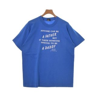 その他 ソノタ Tシャツ・カットソー XL 青 【古着】【中古】(Tシャツ/カットソー(半袖/袖なし))