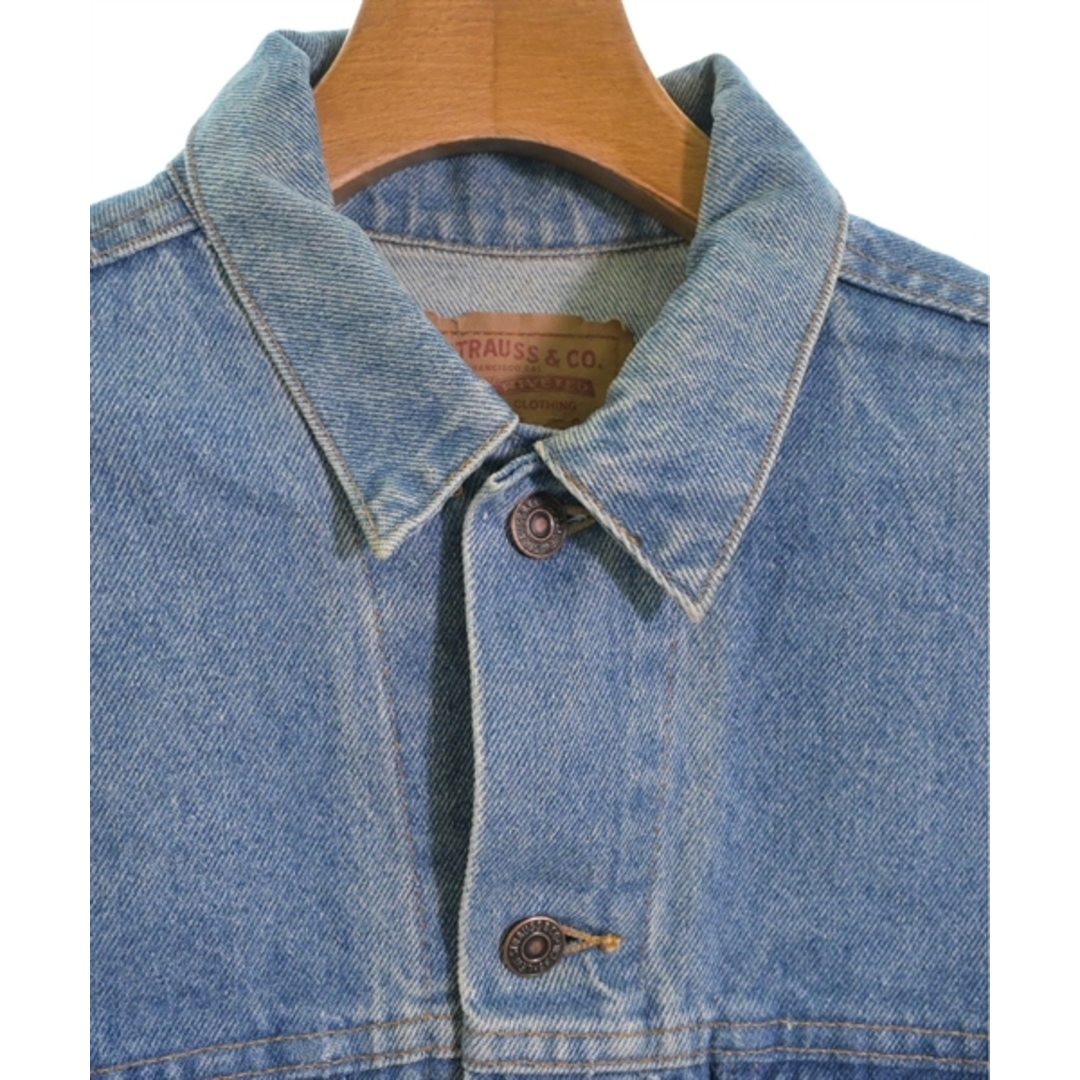 Levi's(リーバイス)のLEVI'S リーバイス デニムジャケット 40(M位) 青系(デニム) 【古着】【中古】 メンズのジャケット/アウター(Gジャン/デニムジャケット)の商品写真