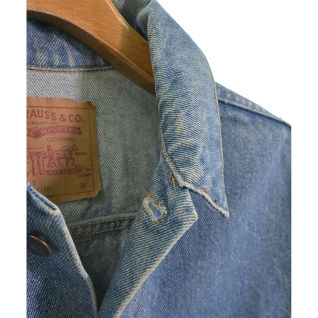 Levi's(リーバイス)のLEVI'S リーバイス デニムジャケット 40(M位) 青系(デニム) 【古着】【中古】 メンズのジャケット/アウター(Gジャン/デニムジャケット)の商品写真