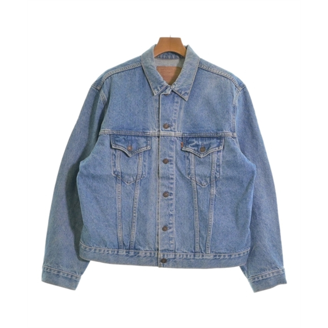 Levi's(リーバイス)のLEVI'S リーバイス デニムジャケット 46(M位) インディゴ 【古着】【中古】 メンズのジャケット/アウター(Gジャン/デニムジャケット)の商品写真