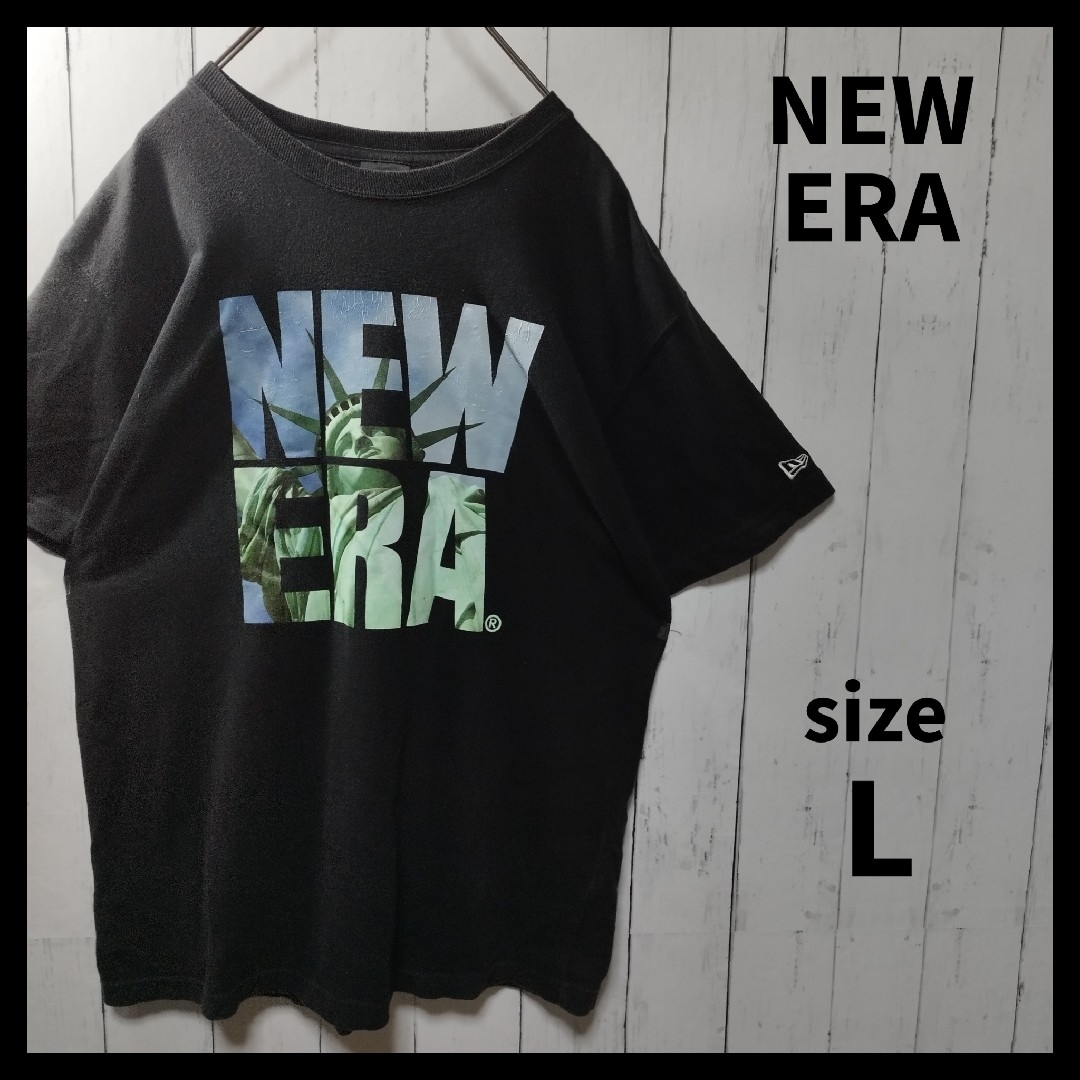 NEW ERA(ニューエラー)の【NEW ERA】Big Logo Print Tee　D2171 メンズのトップス(Tシャツ/カットソー(半袖/袖なし))の商品写真