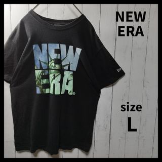 【NEW ERA】Big Logo Print Tee　D2171