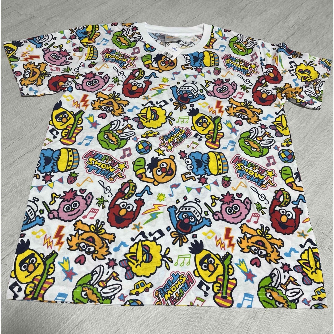 SESAME STREET(セサミストリート)のUSJ Tシャツ セサミストリート Lサイズ メンズのトップス(Tシャツ/カットソー(半袖/袖なし))の商品写真