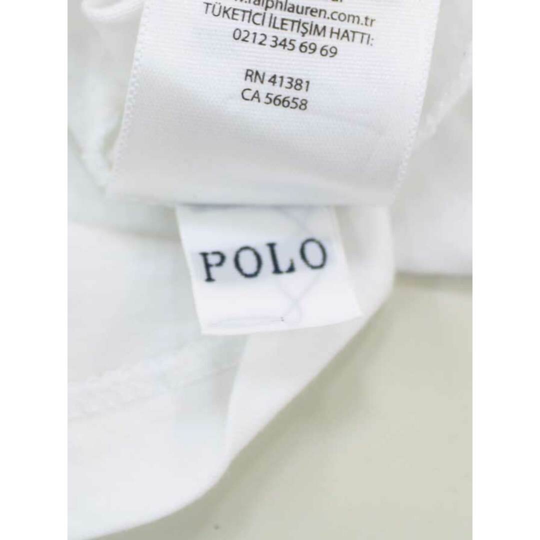 Ralph Lauren(ラルフローレン)の【夏物 新入荷】★POLO RALPH LAUREN/ポロラルフローレン★ポロベアプリントTシャツ/かわいい/くま/シンプル/カットソー/Tシャツ/半袖 ホワイト/白 レディース XS【中古】夏 524042 レディースのトップス(Tシャツ(半袖/袖なし))の商品写真